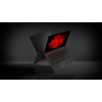 Lenovo ThinkPad P1 Gen 2 20QT000YCA 15.6" Mobile Workstation - 1920 x 1080 - Intel Core i7 9th Gen i7-9850H Hexa-core (6 Core) 2.60 GHz - 16 GB Total RAM - 512 GB SSD - Midnight Black 20QT000YCA