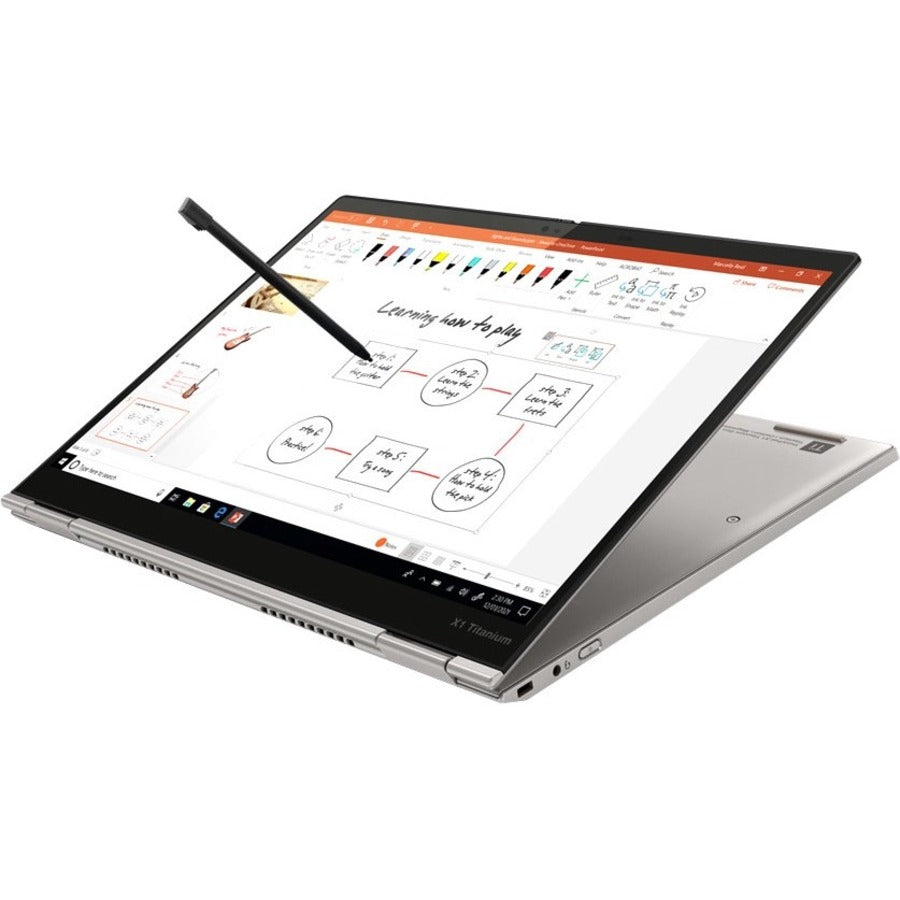 Lenovo ThinkPad X1 Titanium Yoga Gen 1 20QA000LUS 13.5" Touchscreen 2 in 1 Notebook - Intel Core i5 i5-1140G7 EVO Quad-core (4 Core) 1.80 GHz - 16 GB RAM - 256 GB SSD 20QA000LUS