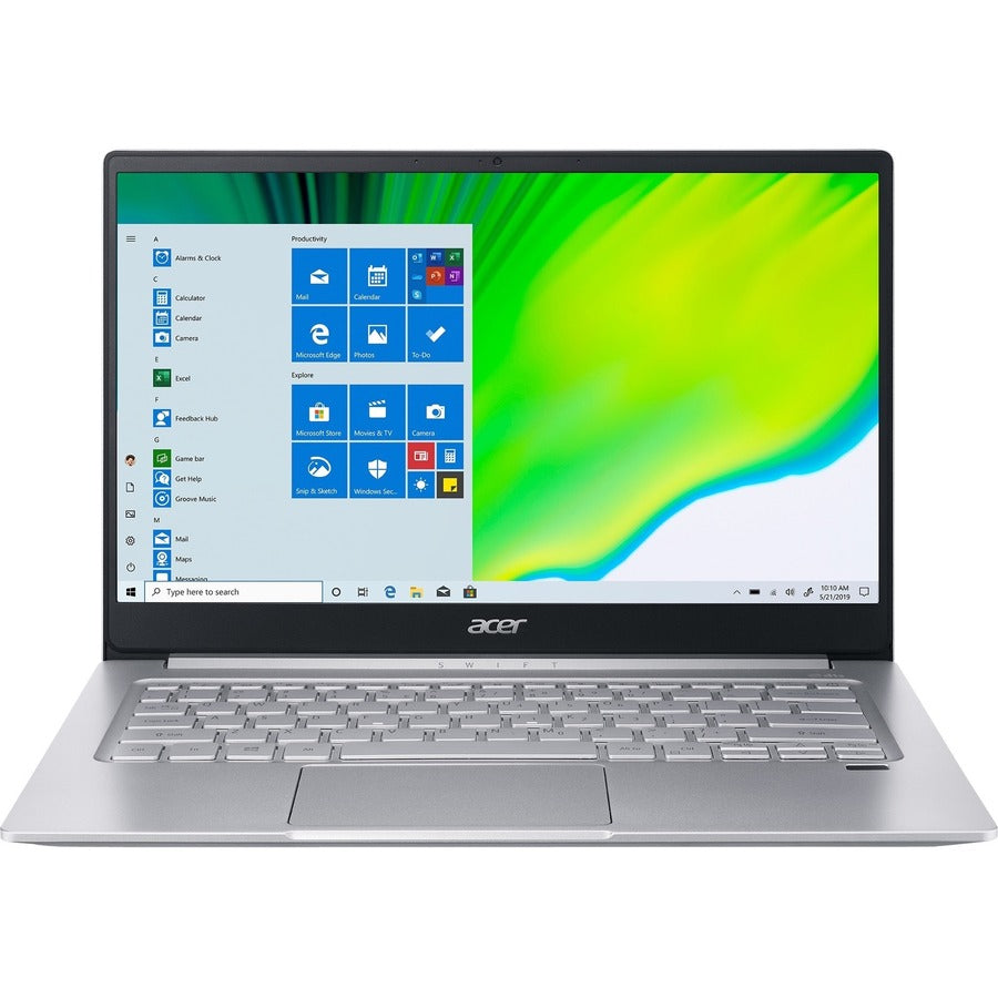 Acer Swift 3 SF314-59 SF314-59-769R 14" Notebook - Full HD - 1920 x 1080 - Intel Core i7 11th Gen i7-1165G7 Quad-core (4 Core) 2.80 GHz - 8 GB RAM - 512 GB SSD - Pure Silver NX.A5UAA.002