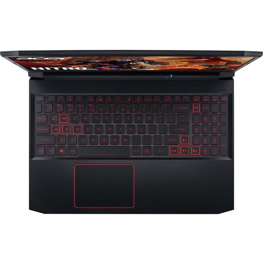 Acer Nitro 5 AN515-55 AN515-55-73D5 15.6" Gaming Notebook - Full HD - 1920 x 1080 - Intel Core i7 10th Gen i7-10750H Hexa-core (6 Core) 2.60 GHz - 8 GB RAM - 512 GB SSD NH.QB2AA.003