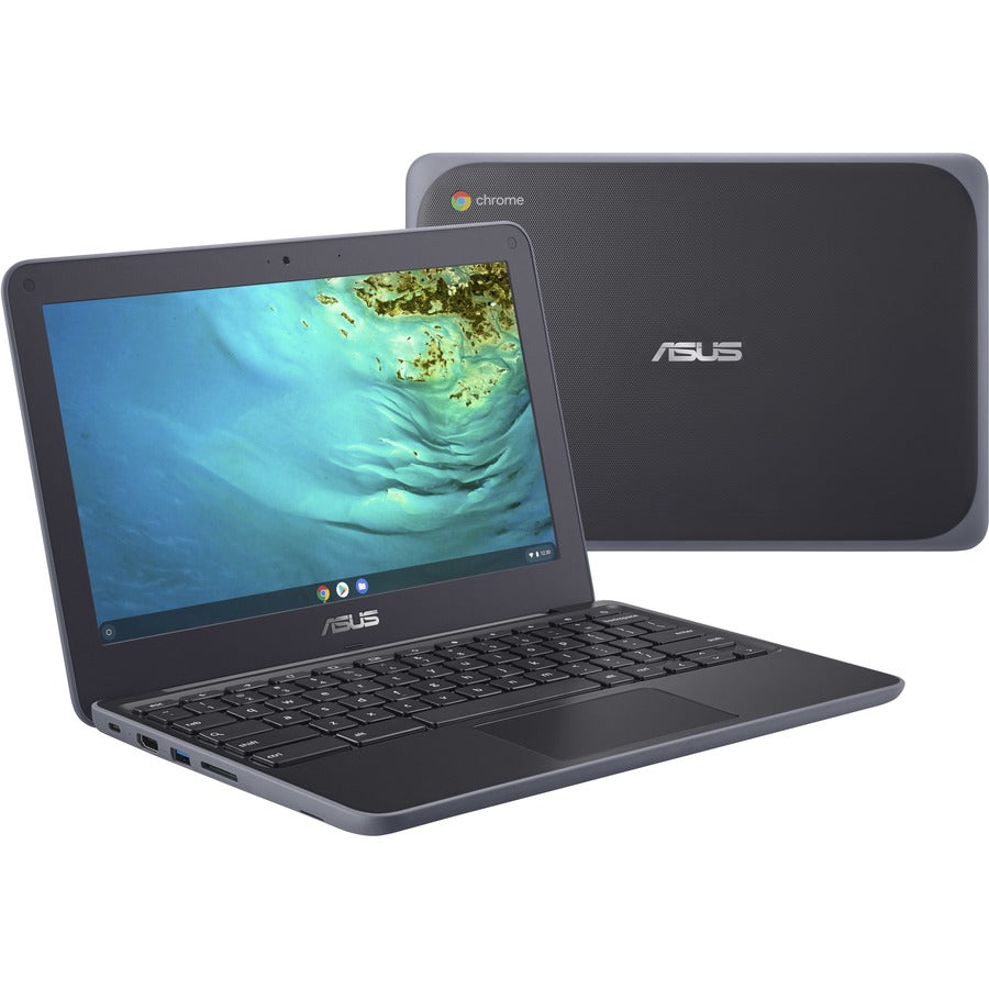 Asus Chromebook C202 C202XA-DS01-CA 11.6" Rugged Notebook - HD - 1366 x 768 - MediaTek MT8173C Quad-core (4 Core) 2.10 GHz - 4 GB RAM - 32 GB Flash Memory - Gray C202XA-DS01-CA