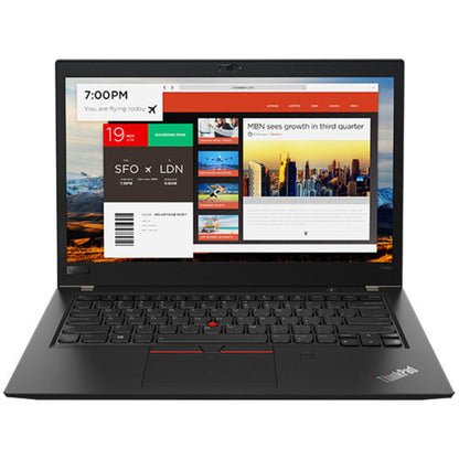 Lenovo ThinkPad T480s 20L7001YCA 14" Notebook - 2560 x 1440 - Intel Core i7 8th Gen i7-8650U Quad-core (4 Core) 1.90 GHz - 16 GB Total RAM - 512 GB SSD - Black 20L7001YCA