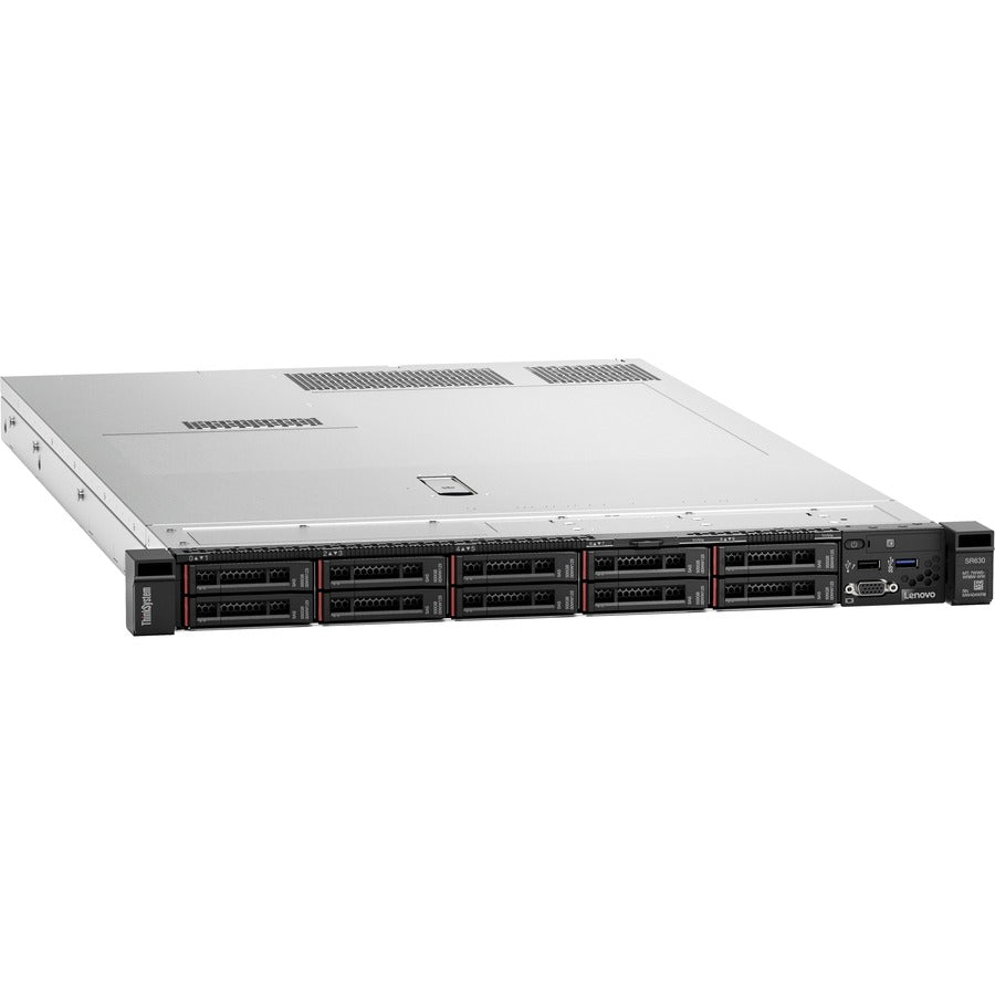 Lenovo ThinkSystem SR630 7X02A0CKNA 1U Rack Server - 1 x Intel Xeon Gold 5218 2.30 GHz - 32 GB RAM - Serial ATA/600 Controller 7X02A0CKNA