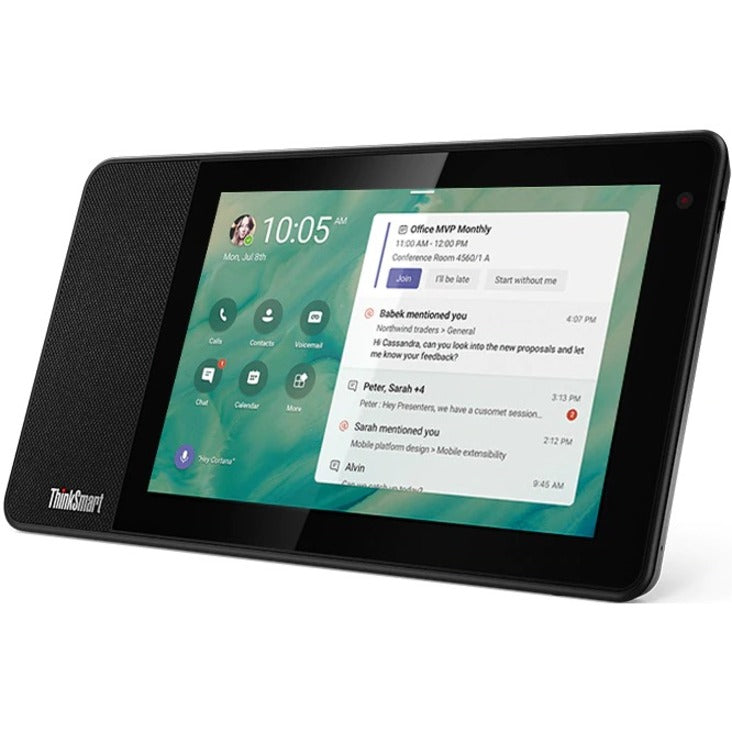 Lenovo ThinkSmart View ZA840013US Tablet - 8" HD - Octa-core (8 Core) 1.80 GHz - 2 GB RAM - 8 GB Storage - Android 8.1 Oreo - Business Black ZA840013US