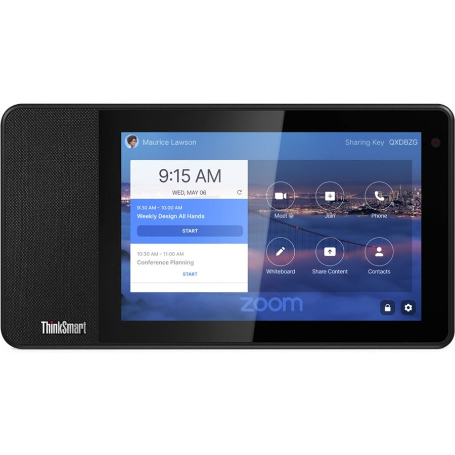 Lenovo ThinkSmart View ZA840013US Tablet - 8" HD - Octa-core (8 Core) 1.80 GHz - 2 GB RAM - 8 GB Storage - Android 8.1 Oreo - Business Black ZA840013US