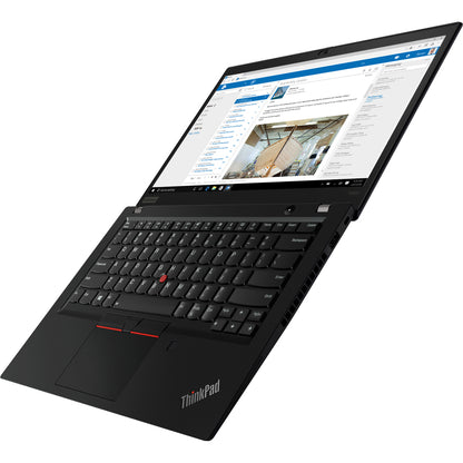 Lenovo ThinkPad T490s 20NX002XCA 14" Notebook - 1920 x 1080 - Intel Core i7 8th Gen i7-8665U Quad-core (4 Core) 1.90 GHz - 8 GB Total RAM - 256 GB SSD - Black 20NX002XCA