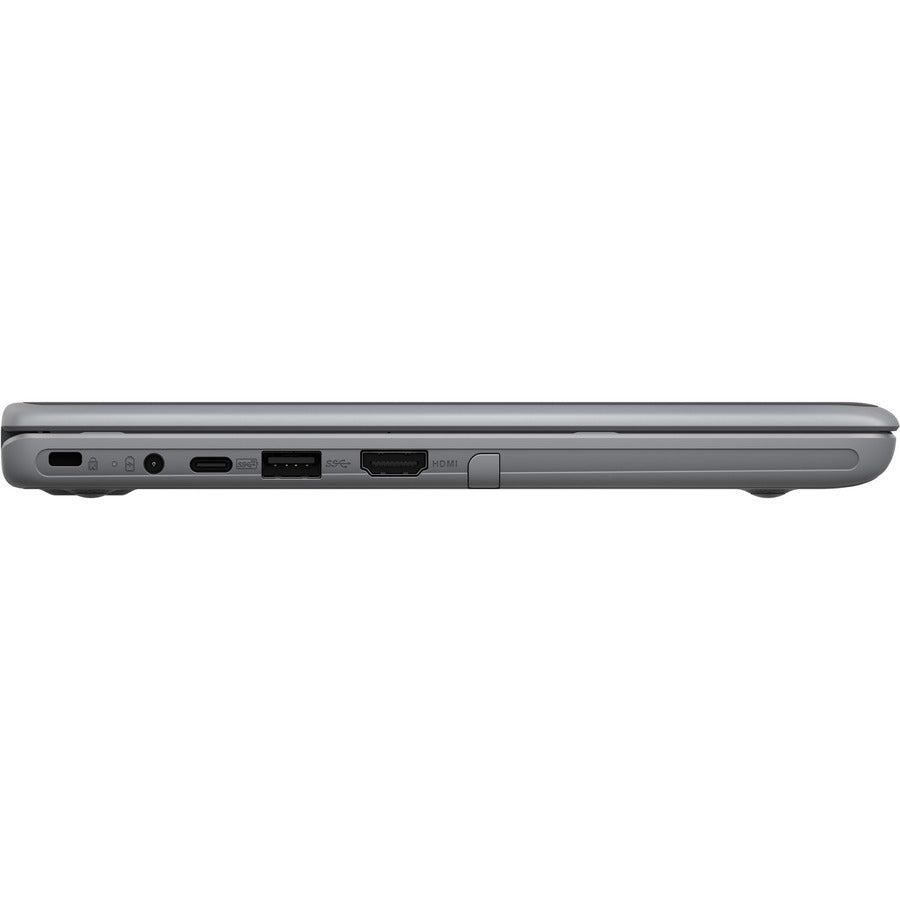 Asus BR1100C BR1100CKA-QE1-CB 11.6" Rugged Netbook - HD - 1366 x 768 - Intel Celeron N4500 Dual-core (2 Core) 1.10 GHz - 4 GB RAM - 64 GB Flash Memory - Dark Gray BR1100CKA-QE1-CB