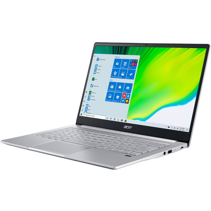 Acer Swift 3 SF314-42 SF314-42-R5SC 14" Notebook - Full HD - 1920 x 1080 - AMD Ryzen 5 4500U Hexa-core (6 Core) 2.30 GHz - 8 GB RAM - 512 GB SSD - Pure Silver NX.HSEAA.008