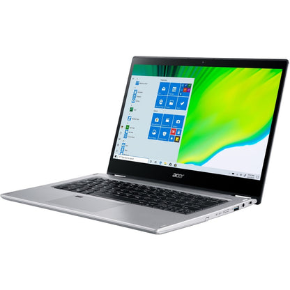 Acer Spin 3 SP314-21 SP314-21-R1H8 14" Touchscreen 2 in 1 Notebook - Full HD - 1920 x 1080 - AMD Ryzen 7 3700U Quad-core (4 Core) 2.30 GHz - 8 GB RAM - 512 GB SSD - Pure Silver NX.A4FAA.004