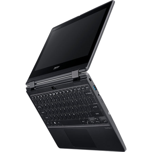 Acer TravelMate Spin B3 B311RN-31 TMB311RN-31-C4SU 11.6" Touchscreen 2 in 1 Notebook - Full HD - 1920 x 1080 - Intel Celeron N4120 Quad-core (4 Core) 1.10 GHz - 4 GB RAM - 128 GB Flash Memory - Shale Black NX.VN2AA.001