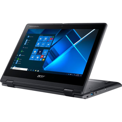 Acer TravelMate Spin B3 B311RN-31 TMB311RN-31-C4SU 11.6" Touchscreen 2 in 1 Notebook - Full HD - 1920 x 1080 - Intel Celeron N4120 Quad-core (4 Core) 1.10 GHz - 4 GB RAM - 128 GB Flash Memory - Shale Black NX.VN2AA.001