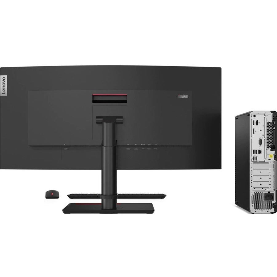 Lenovo ThinkCentre M80s 11CU000HUS Desktop Computer - Intel Core i5 10th Gen i5-10500 Hexa-core (6 Core) 3.10 GHz - 8 GB RAM DDR4 SDRAM - 256 GB SSD - Small Form Factor - Raven Black 11CU000HUS