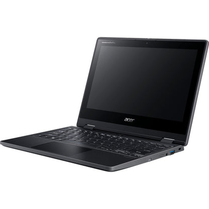 Acer TravelMate Spin B3 B311R-31 TMB311R-31-C6M4 11.6" Touchscreen 2 in 1 Notebook - HD - 1366 x 768 - Intel Celeron N4120 Quad-core (4 Core) 1.10 GHz - 4 GB RAM - 128 GB Flash Memory - Shale Black NX.VN8AA.001