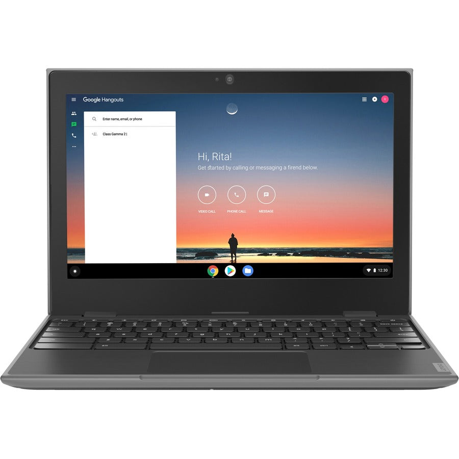 Lenovo 100e Chromebook 2nd Gen 82CD0004CF 11.6" Chromebook - HD - 1366 x 768 - AMD A-Series A4-9120C Dual-core (2 Core) 1.60 GHz - 4 GB Total RAM - 32 GB Flash Memory - Black, Gray 82CD0004CF