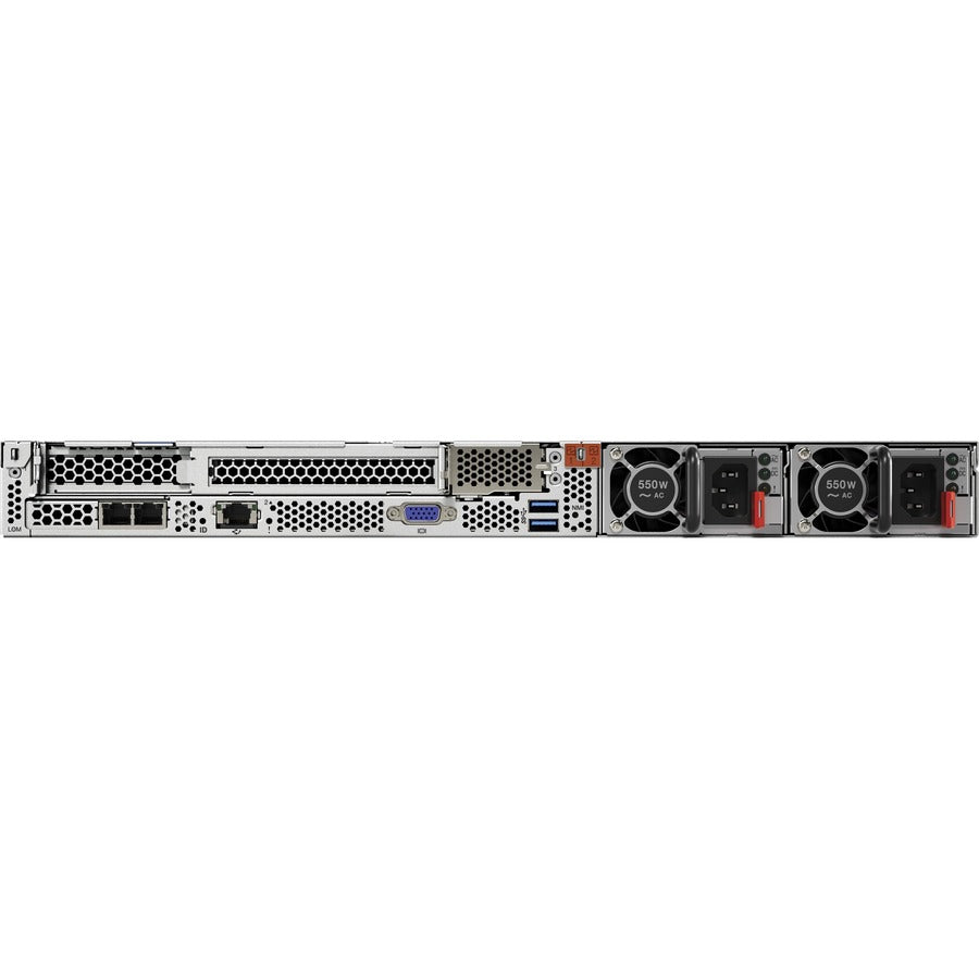 Lenovo ThinkSystem SR630 7X02A0CGNA 1U Rack Server - 1 x Intel Xeon Silver 4214 2.20 GHz - 16 GB RAM - Serial ATA/600 Controller 7X02A0CGNA