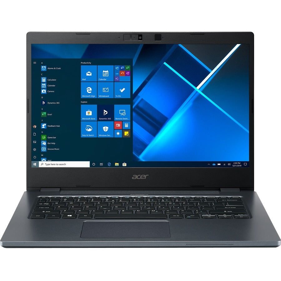 Acer TravelMate P4 P414-51 TMP414-51-58VH 14" Notebook - Full HD - 1920 x 1080 - Intel Core i5 11th Gen i5-1135G7 Quad-core (4 Core) 2.40 GHz - 8 GB RAM - 256 GB SSD - Slate Blue NX.VP2AA.001