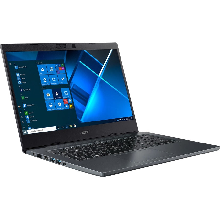 Acer TravelMate P4 P414-51 TMP414-51-58VH 14" Notebook - Full HD - 1920 x 1080 - Intel Core i5 11th Gen i5-1135G7 Quad-core (4 Core) 2.40 GHz - 8 GB RAM - 256 GB SSD - Slate Blue NX.VP2AA.001