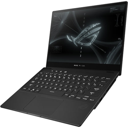 Asus ROG Flow X13 GV301 GV301QH-XS98-B 13.4" Touchscreen Gaming Notebook - WQUXGA - 3840 x 2400 - AMD Ryzen 9 5980HS 3.10 GHz - 32 GB RAM - 1 TB SSD - Off Black GV301QH-XS98-B