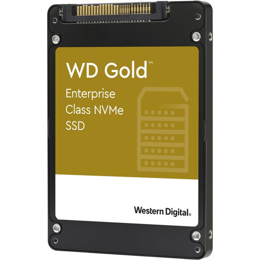 WD Gold WDS384T1D0D 3.84 TB Solid State Drive - Internal - U.2 (SFF-8639) NVMe (PCI Express NVMe 3.1 x4) - Read Intensive WDS384T1D0D