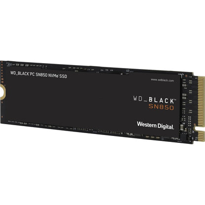 WD Black SN850 WDS500G1X0E 500 GB Solid State Drive - M.2 2280 Internal - PCI Express NVMe (PCI Express 4.0 x4) WDS500G1X0E