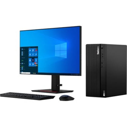 Lenovo ThinkCentre M80t 11CS000FUS Desktop Computer - Intel Core i5 10th Gen i5-10500 Hexa-core (6 Core) 3.10 GHz - 16 GB RAM DDR4 SDRAM - 512 GB SSD - Tower - Raven Black 11CS000FUS