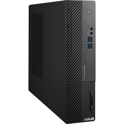 Ordinateur de bureau Asus ExpertCenter D7 D500SA-Q31SP - Intel Core i3 10e génération i3-10100 Quad-core (4 cœurs) 3,60 GHz - 8 Go de RAM DDR4 SDRAM - SSD M.2 PCI Express NVMe 256 Go - Petit facteur de forme - Noir D500SA-Q31SP