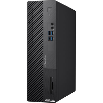 Ordinateur de bureau Asus ExpertCenter D7 D500SA-Q31SP - Intel Core i3 10e génération i3-10100 Quad-core (4 cœurs) 3,60 GHz - 8 Go de RAM DDR4 SDRAM - SSD M.2 PCI Express NVMe 256 Go - Petit facteur de forme - Noir D500SA-Q31SP