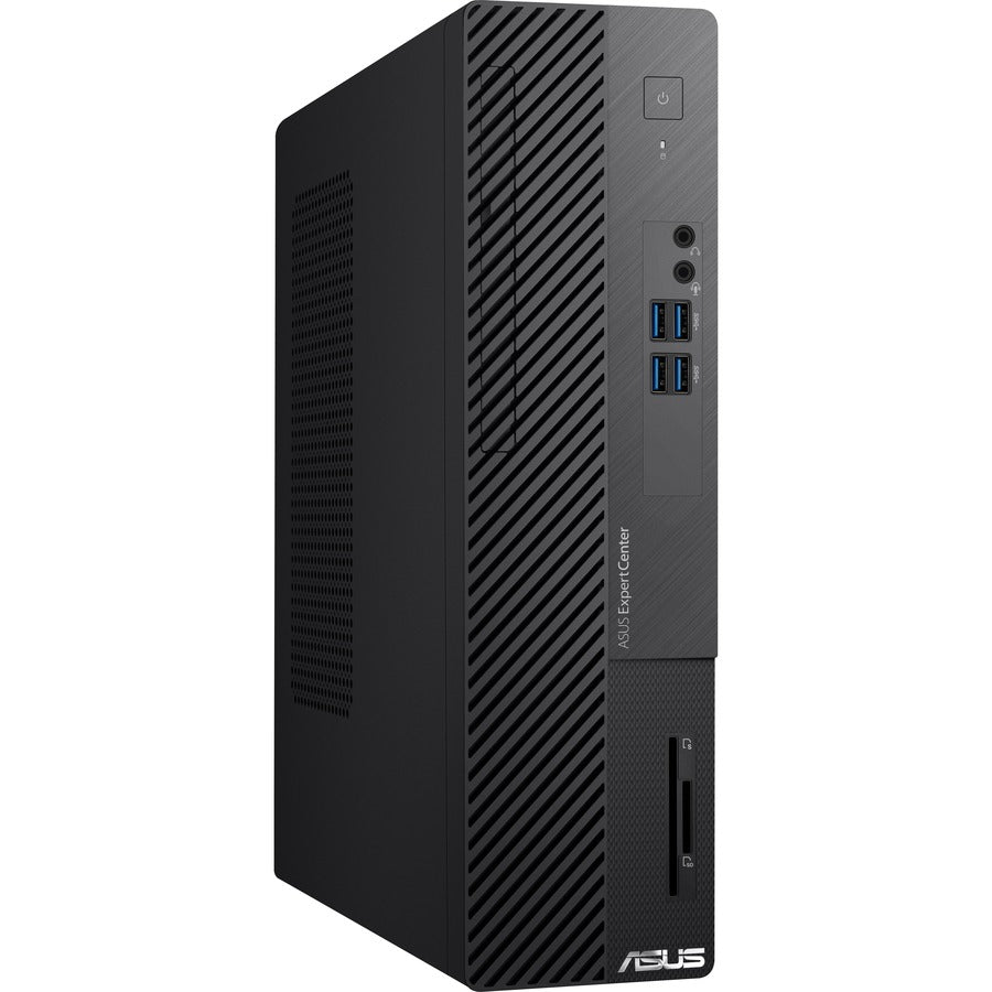 Ordinateur de bureau Asus ExpertCenter D7 D500SA-Q31SP - Intel Core i3 10e génération i3-10100 Quad-core (4 cœurs) 3,60 GHz - 8 Go de RAM DDR4 SDRAM - SSD M.2 PCI Express NVMe 256 Go - Petit facteur de forme - Noir D500SA-Q31SP