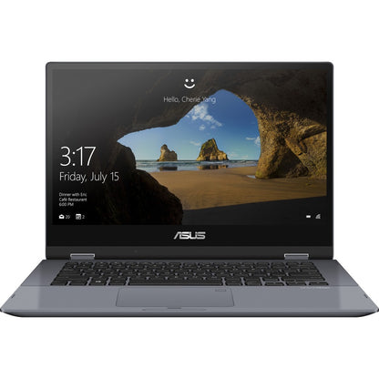 Asus VivoBook Flip 14 TP412 TP412FA-Q3MS1-CB 14" Touchscreen Notebook - Full HD - 1920 x 1080 - Intel Core i3 (10th Gen) i3-10110U - 4 GB RAM - 128 GB SSD TP412FA-Q3MS1-CB