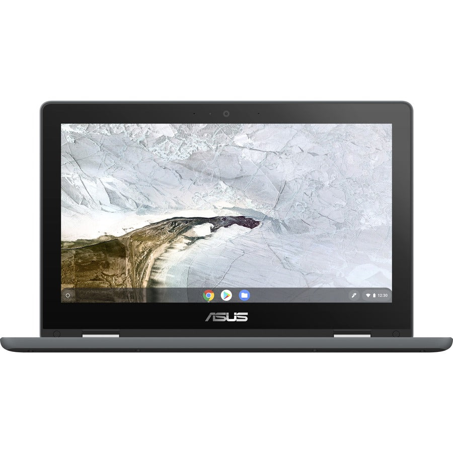 Asus Chromebook Flip C214 C214MA-YS02T-S 11.6" Touchscreen Chromebook - 1366 x 768 - Intel Celeron N4000 Dual-core (2 Core) 1.10 GHz - 4 GB RAM - 32 GB Flash Memory - Dark Gray C214MA-YS02T-S