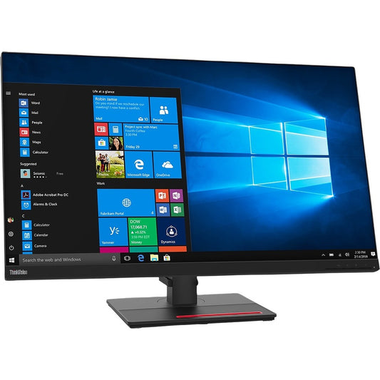 Moniteur LCD WLED WQHD Lenovo ThinkVision T32h-20 31,5" - 16:9 - Noir corbeau 61F1GAR2US