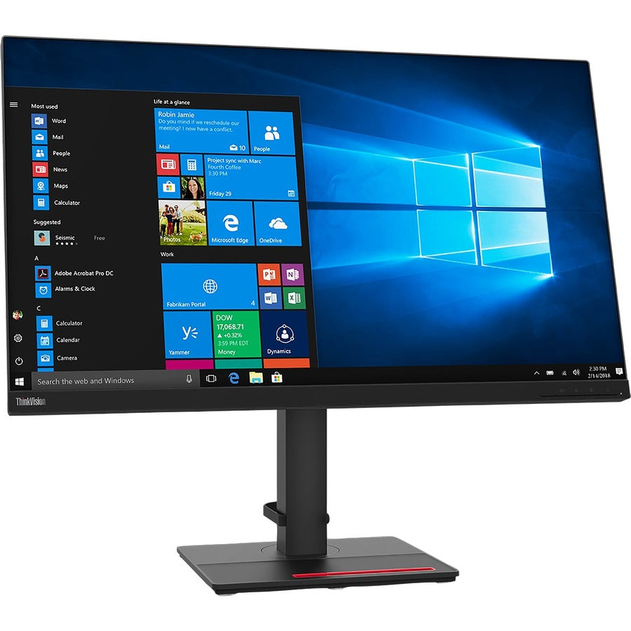 Moniteur LCD WLED WQHD Lenovo ThinkVision T32h-20 31,5" - 16:9 - Noir corbeau 61F1GAR2US