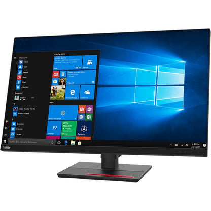 Moniteur LCD WLED WQHD Lenovo ThinkVision T32h-20 31,5" - 16:9 - Noir corbeau 61F1GAR2US