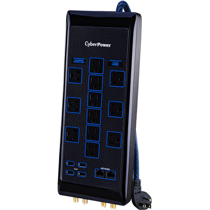 CyberPower HT1206UC2 Preimum Home Theater Surge Protector HT1206UC2