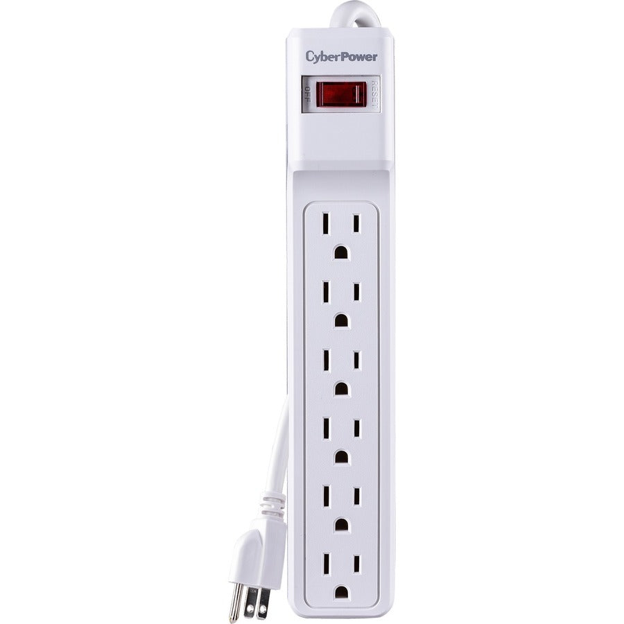 CyberPower Essential CSB606W 6-Outlet Surge Suppressor/Protector CSB606W