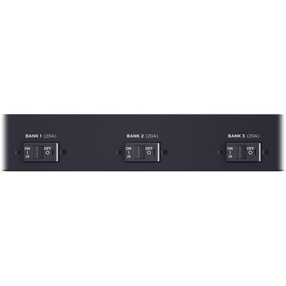 PDU 3 phases 200-240 VCA 30 A avec compteur par prise commuté CyberPower PDU83105 PDU83105