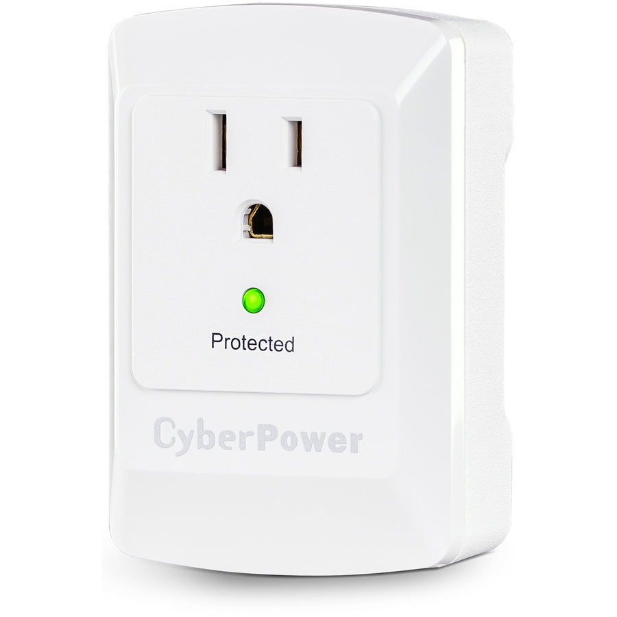 CyberPower CSB100W Essential 1-Outlet Surge Suppressor Wall Tap - Plain Brown Boxes CSB100W