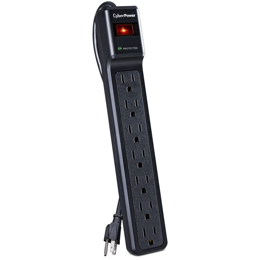 CyberPower CSB7012 Essential 7-Outlets Surge Suppressor with 1500 Joules and 12FT Cord - Plain Brown Boxes CSB7012