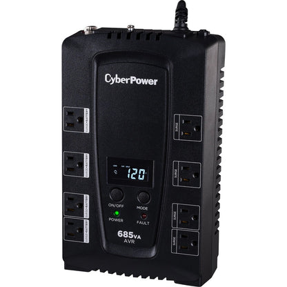 CyberPower Intelligent LCD CP685AVRLCD 685VA Desktop UPS CP685AVRLCD