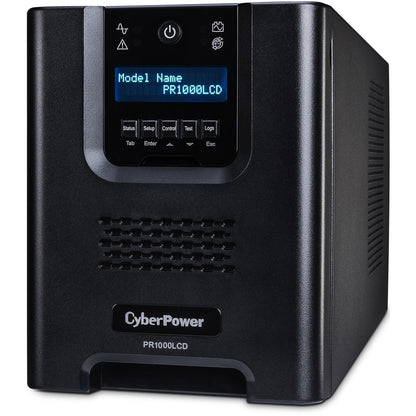 CyberPower Smart App Sinewave PR1000LCD 1000VA Pure Sine Wave Mini-Tower LCD UPS PR1000LCD