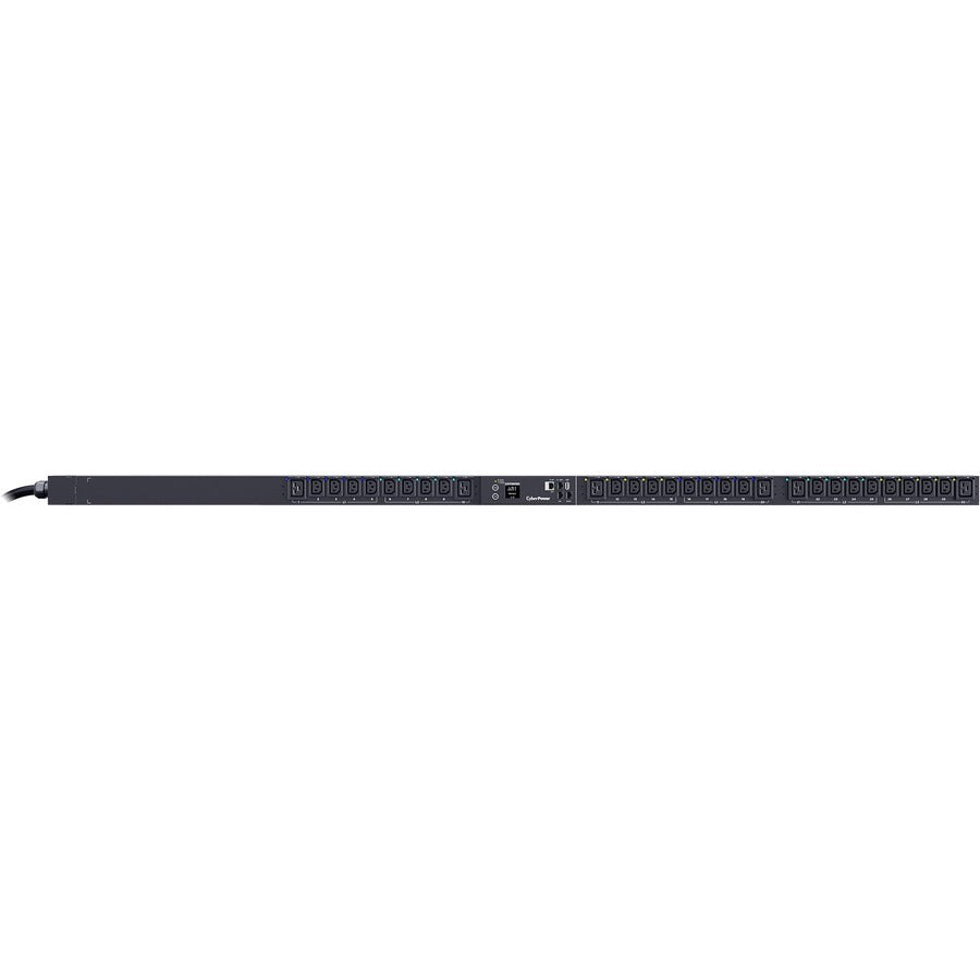 CyberPower PDU83111 3 Phase 200 - 240 VAC 20A Switched Metered-by-Outlet PDU PDU83111