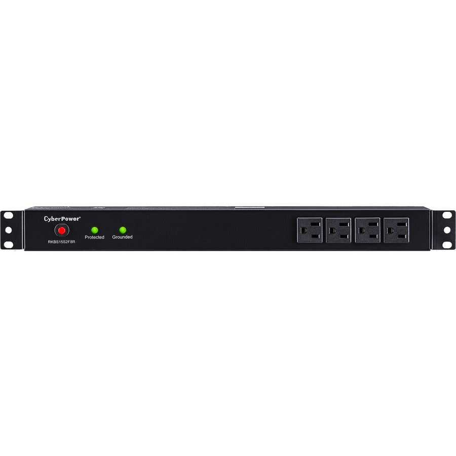 CyberPower Rackbar Surge Suppressor RM 1U RKBS15S4F12R 15A 16-Outlet RKBS15S4F12R