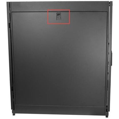 StarTech.com 25U Server Rack Cabinet - 4 Post Adjustable Depth 7-35" Locking Vented Rolling Network/Data/IT Enclosure w/Casters/Cable Mgmt RK2537BKM