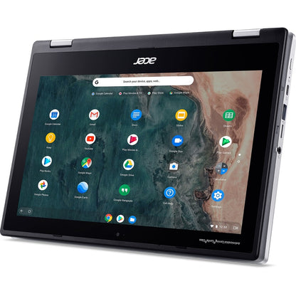 Acer Chromebook Spin 311 CP311-2H CP311-2H-C04Y 11.6" Touchscreen 2 in 1 Chromebook - HD - 1366 x 768 - Intel Celeron N4100 Quad-core (4 Core) 1.10 GHz - 4 GB RAM - 32 GB Flash Memory - Pure Silver NX.HKKAA.002