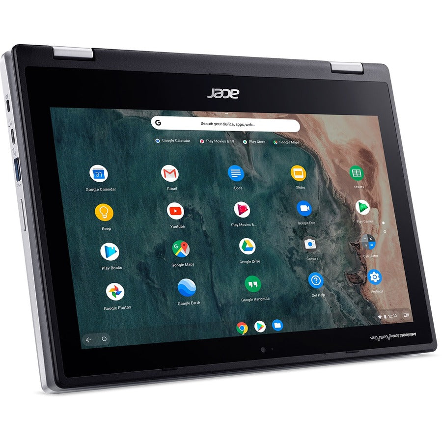 Acer Chromebook Spin 311 CP311-2H CP311-2H-C04Y 11.6" Touchscreen 2 in 1 Chromebook - HD - 1366 x 768 - Intel Celeron N4100 Quad-core (4 Core) 1.10 GHz - 4 GB RAM - 32 GB Flash Memory - Pure Silver NX.HKKAA.002