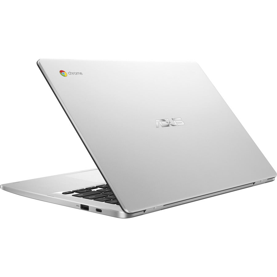 Asus Chromebook C423 C423NA-RH91T-CB 14" Touchscreen Chromebook - HD - 1366 x 768 - Intel Pentium N4200 Quad-core (4 Core) 1.10 GHz - 4 GB RAM - 32 GB Flash Memory - Silver C423NA-RH91T-CB