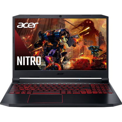 Acer Nitro 5 AN515-55 AN515-55-58U0 15.6" Gaming Notebook - Full HD - 1920 x 1080 - Intel Core i5 10th Gen i5-10300H Quad-core (4 Core) 2.50 GHz - 16 GB RAM - 1 TB HDD - 256 GB SSD - Obsidian Black NH.Q7JAA.006