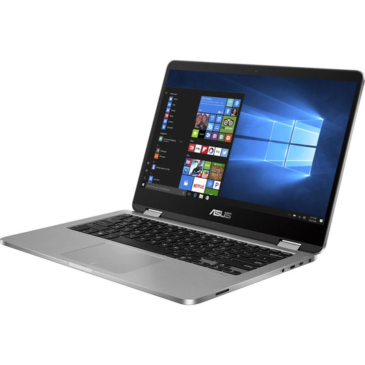 Asus VivoBook Flip 14 J401MA J401MA-SS01-CB 14" Touchscreen Notebook - HD - 1366 x 768 - Intel Celeron N4000 Dual-core (2 Core) 1.10 GHz - 4 GB RAM - 64 GB Flash Memory J401MA-SS01-CB