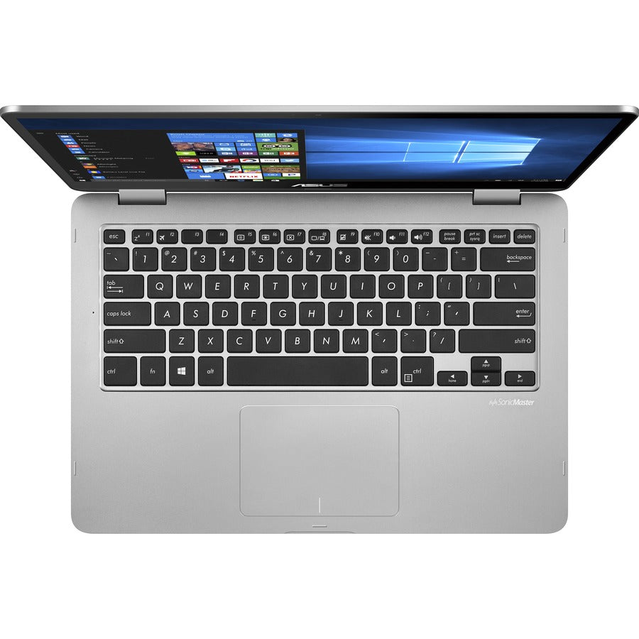 Asus VivoBook Flip 14 J401MA J401MA-SS01-CB 14" Touchscreen Notebook - HD - 1366 x 768 - Intel Celeron N4000 Dual-core (2 Core) 1.10 GHz - 4 GB RAM - 64 GB Flash Memory J401MA-SS01-CB