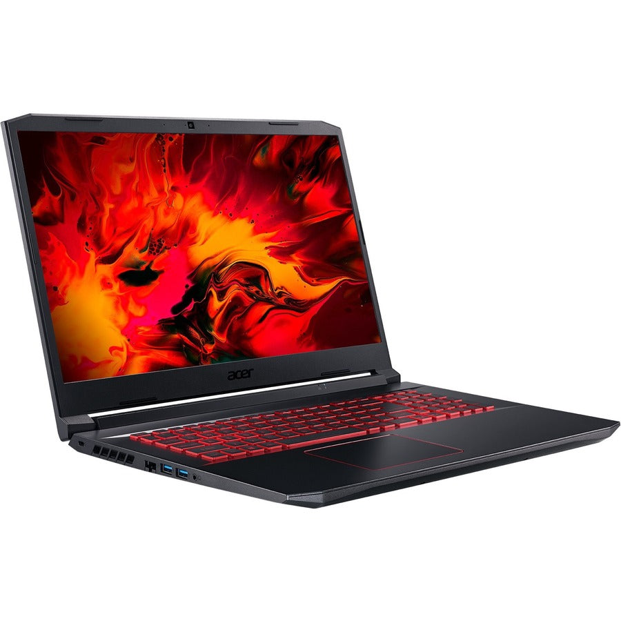 Acer Nitro 5 AN517-52 AN517-52-59RD 17.3" Gaming Notebook - Full HD - 1920 x 1080 - Intel Core i5 10th Gen i5-10300H Quad-core (4 Core) 2.50 GHz - 8 GB RAM - 512 GB SSD - Obsidian Black NH.Q82AA.002